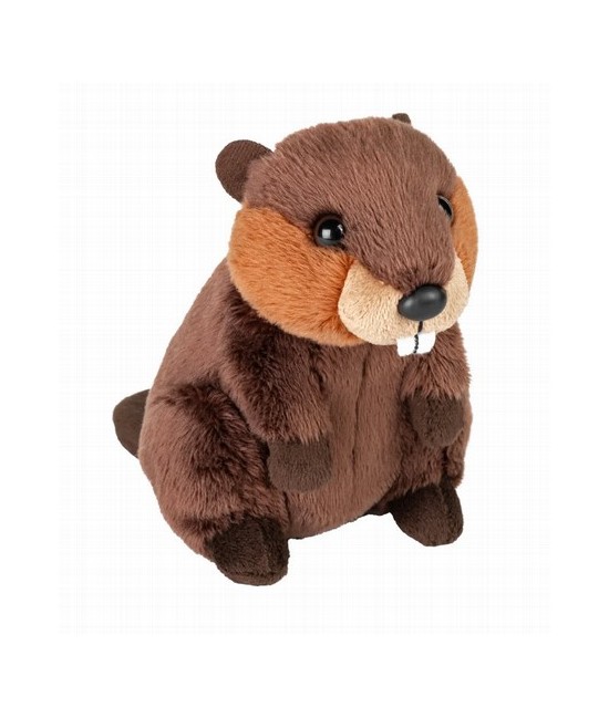 El peluche mini Pocketkins Beaver de Wild Republic es súper tierno y suave, ideal para las aventuras diarias. Forma parte de la