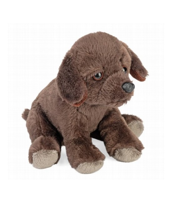 ¡Bienvenido al mundo ecológico de los abrazos con el Labrador Chocolate Eco de Pocketkins de Wild Republic! Este adorable peluc