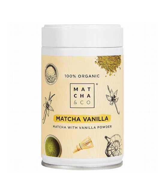 
TE MATCHA VAINILLA BIO, 80 g
Ref. 600504

Ingredientes: té matcha en polvo grado ceremonial* (95,5%) y aroma de vainilla*.