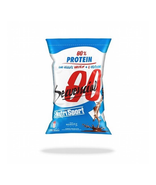 NS.PROTEIN 80% SECUENCIAL BOLSA 500 gr. FRESA  PLATANO