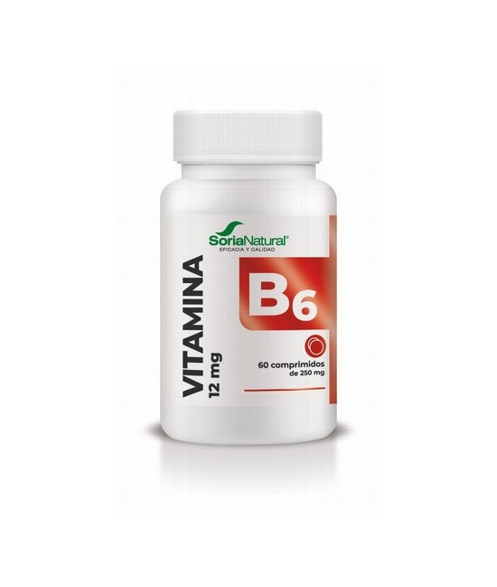 La Vitamina B6 contribuye:

Al metabolismo energético normal.
Ayuda a disminuir el cansancio y la fatiga. 
A la función psi