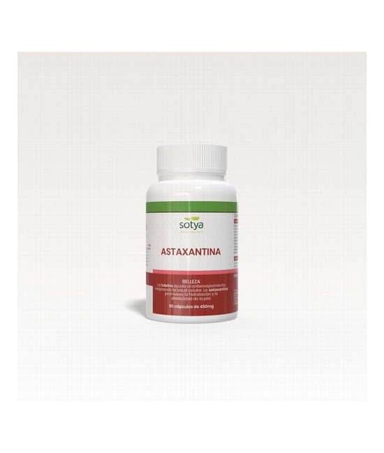 Descripción
Astaxantina de Sotya es un complemento alimenticio diseñado para promover la salud de la piel, reducir el envejeci