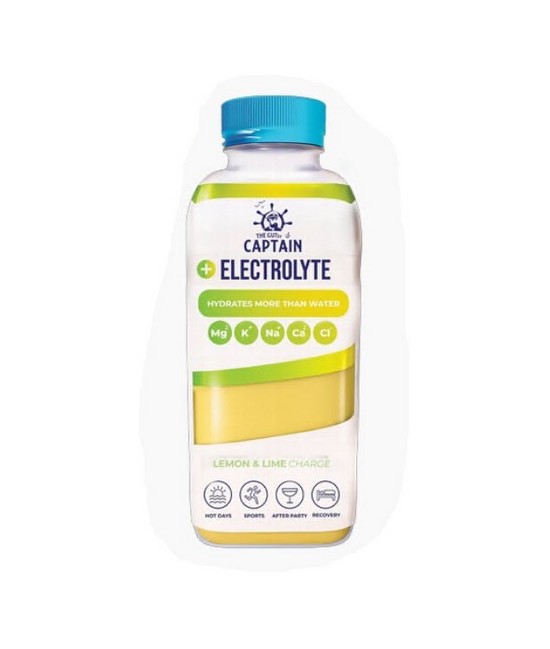 El GUTsy Captain Electrolyte Lemon Lime 4x600 ml (sabor a limon) se ha desarrollado a partir de fórmulas de rehidratación intra
