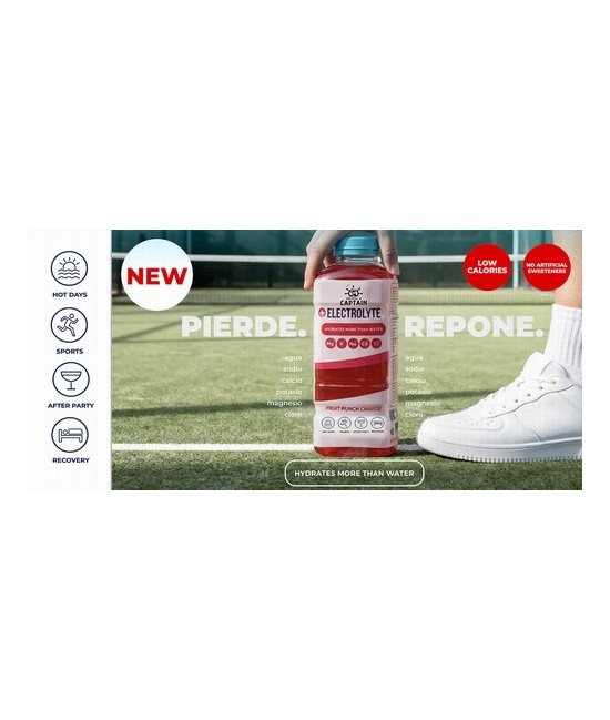 CK.ELECTROLITOS COOL BLUE 600 ML.