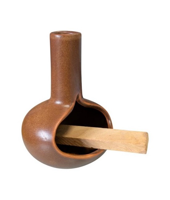 Acabado patinado: apertura inferior, difusión suave desde arriba
Quemador cerámico diseñado para fumigación natural.

Su ape