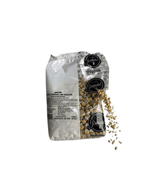 GR.PROTEINA DE SOJA GRUESA  BOLSA 250 Gr.