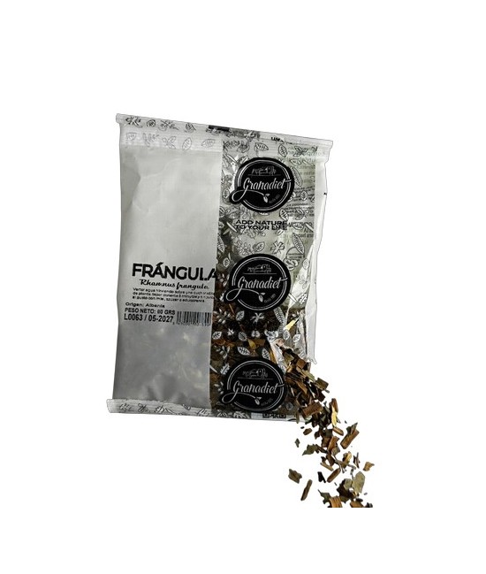 FRANGULA CORTEZA CORTADA 60 Gr.