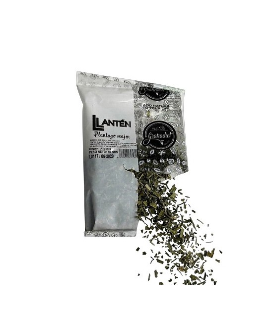 LLANTEN (PLANTAGO) HOJA CORTADA 50 Gr.