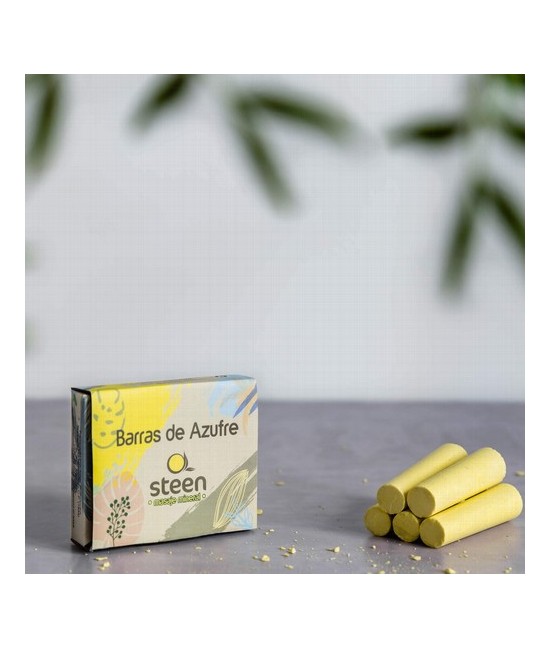 Un producto 100% mineral, se elaboran a partir de azufre en polvo extraído del fondo marino o volcánico.

Las barras de azufr