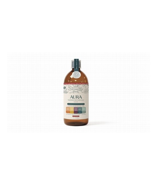 Aura es mucho más que un suplemento: combina 31 elementos entre vitaminas, minerales e ingredientes naturales de alta biodispon