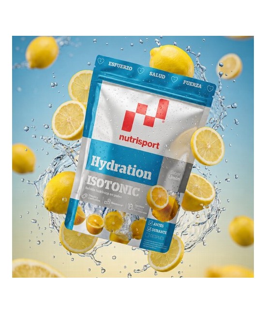 HYDRATION ISOTONIC POWDER LIMÓN
Desarrollado para ayudarte a mantener el rendimiento y favorecer una hidratación eficiente dur