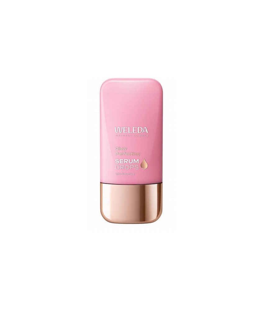 El Glow Booster, con extracto de regaliz y pigmentos reflectores de luz, realza la luminosidad del rostro y ayuda a reducir vis