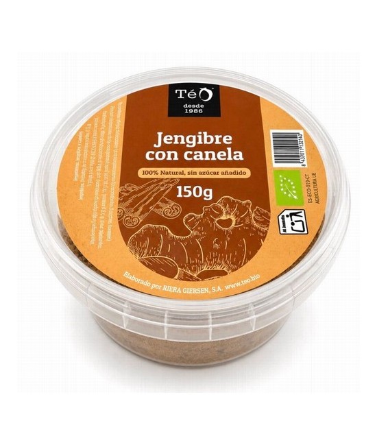 TS.JENGIBRE GOMINOLA SIN AZUCAR CANELA BIO 150 GR.