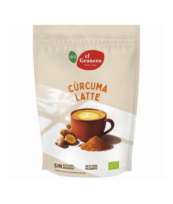 CURCUMA LATTE & GO BIO, 200 g

Ingredientes: coco en polvo* 96,5%, cúrcuma en polvo* (Curcuma longa L.) 3,5%. Puede contener 