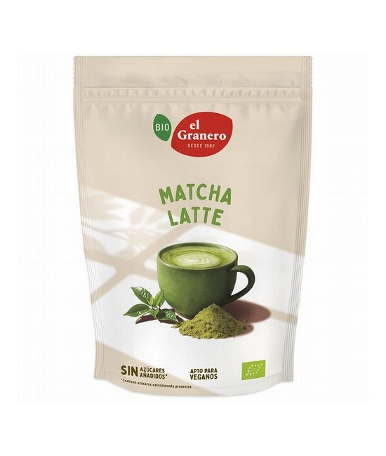 MATCHA LATTE & GO BIO, 200 g

Ingredientes: coco en polvo* 82%, té verde matcha en polvo* 18% (Camellia Sinesis). Puede conte
