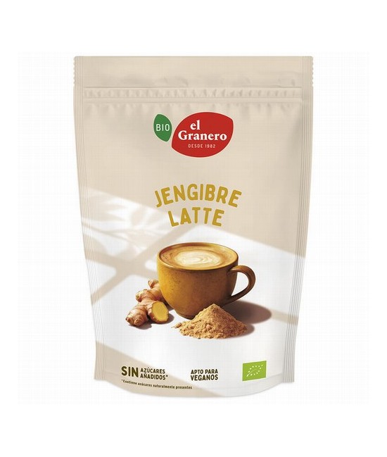 JENGIBRE LATTE & GO, 200 G

Ingredientes: coco en polvo* 84%, jengibre en polvo* 13% (Zinziber officinale), canela en polvo* 