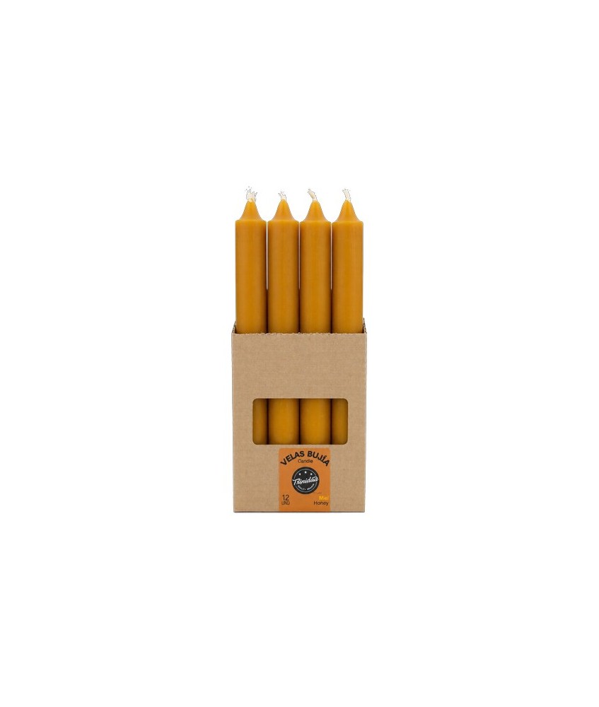 TRI.VELAS BUJIA OLOR MIEL 2,1  X 19 CM.