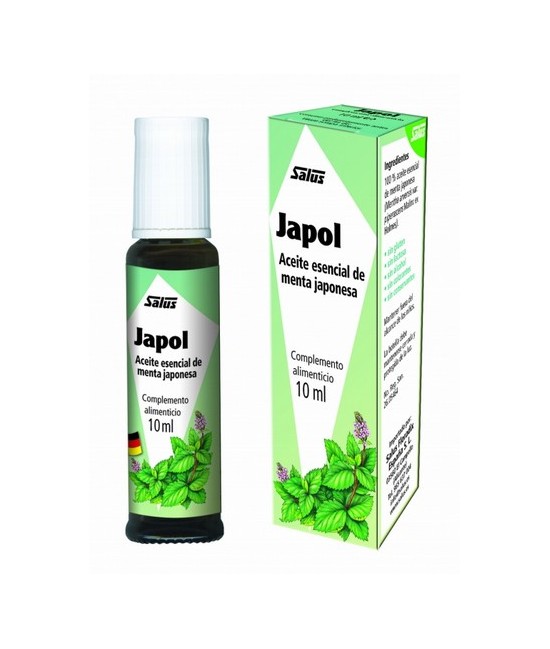 
Cien por cien aceite esencial de menta japonesa

100 % aceite esencial de menta japonesa 
Oleum Menthae arvensis variatio 