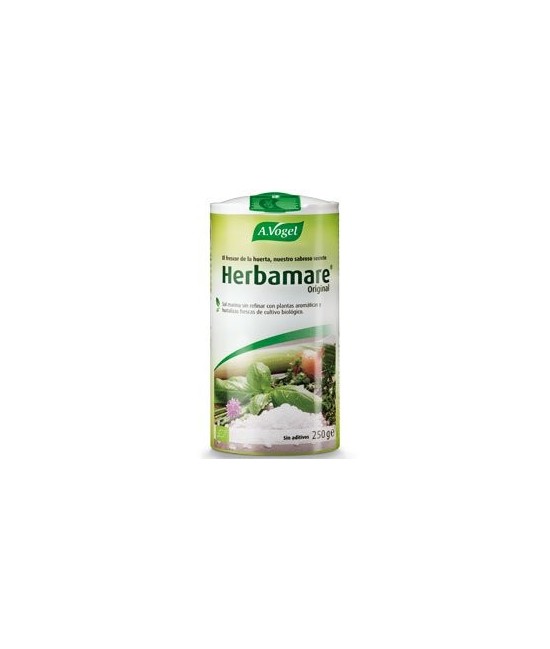 Herbamare® Original. El secreto de un sabor único y natural.
Información
Herbamare® es una deliciosa mezcla de sal marina, ho
