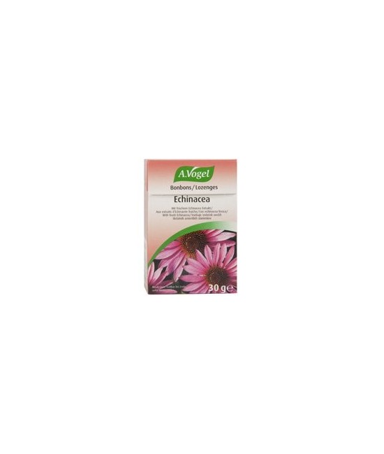 Deliciosos caramelos rellenos con extracto de echinacea fresca de cultivo biológico. 
Ingredientes:
Jarabe de glucosa, azúcar