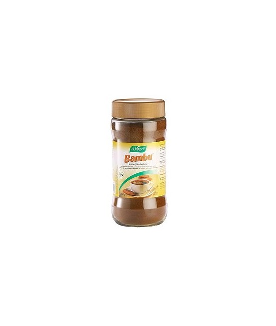 Bambu® Soluble, sucedáneo de café torrefacto, de cultivo 100% biológico.
Información:
Bambu® es una bebida soluble 100% natur