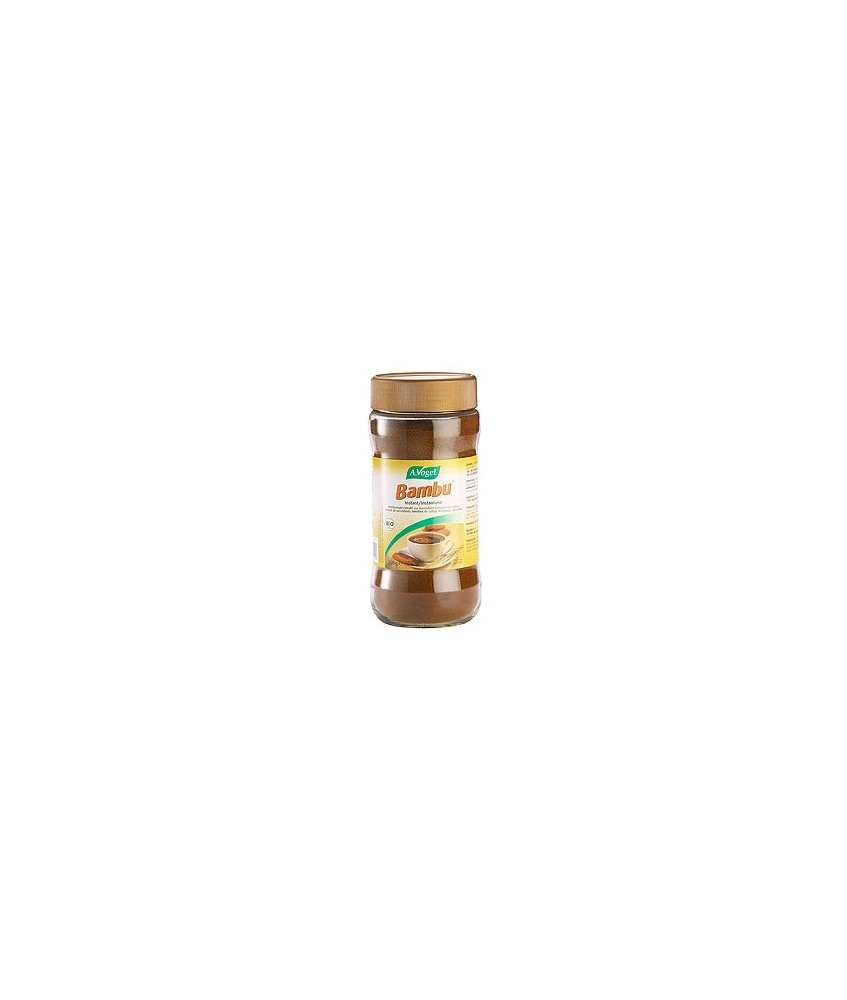 Bambu® Soluble, sucedáneo de café torrefacto, de cultivo 100% biológico.
Información:
Bambu® es una bebida soluble 100% natur