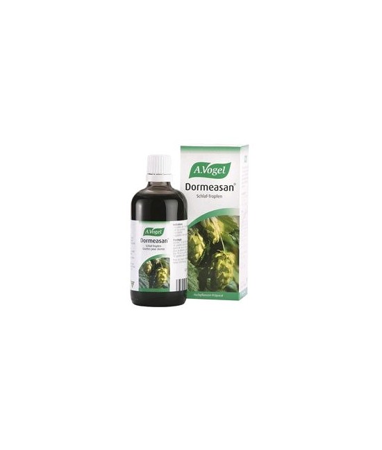 Dormeasan® es un producto elaborado con raíz fresca de Valeriana y estróbilos de Lúpulo recién recolectados. 
Modo de Empleo: