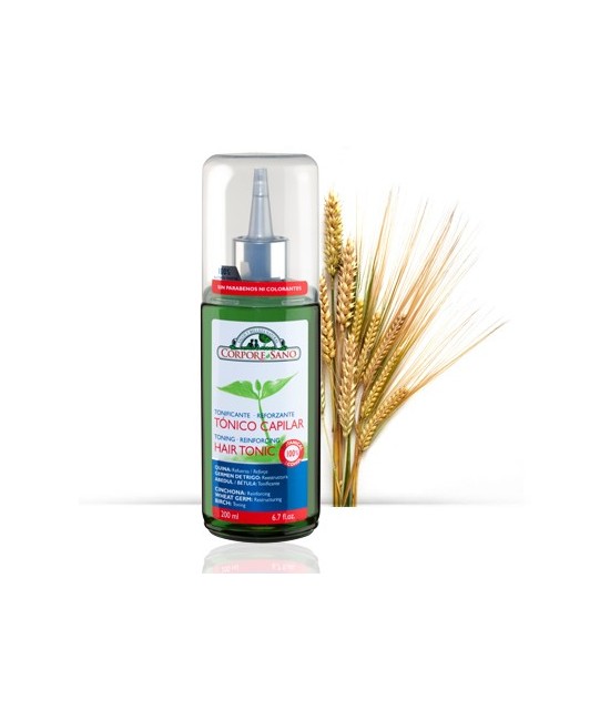 Tonificante y reforzante del cabello.
El germen de Trigo aporta proteínas, glúcidos y lecitina rica en fósforo que cuidan y pr