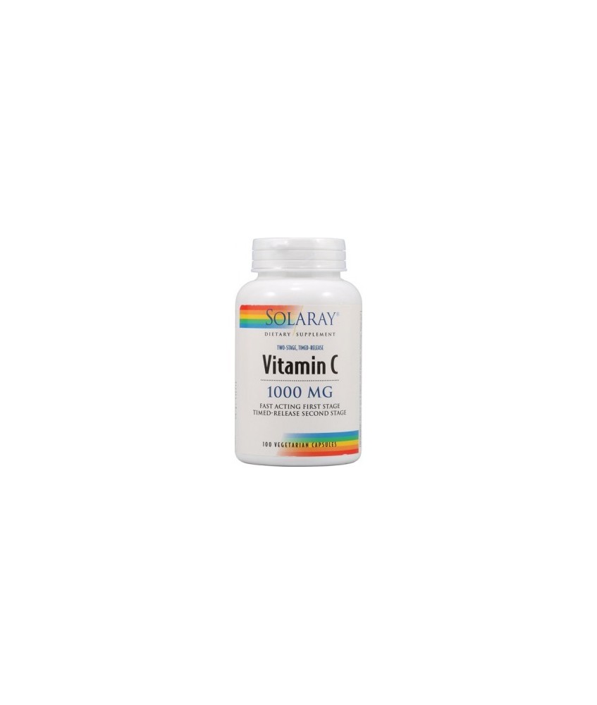 Vitamina C -1000 mg. - 100 tablites Acción Retardada

Descripción
Tablite de acción retardada en dos etapas. El 50% del pro
