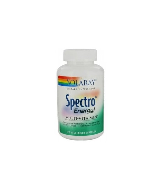 Spectro Energy!, aporta más de 80 ingredientes para un máximo apoyo nutricional. La fórmula, 100% vegetal, aporta todas las vit