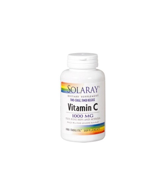 Small Vit. C 1000 mg A/R 30 comprimidos

Descripción
Tablite de acción retardada en dos etapas. El 50% del producto se libe