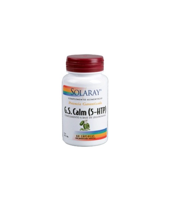 G.S. Calm (5-HTP) -  60 cápsulas vegetales

Descripción
Complemento alimenticio a base de leguminosa Griffonia simplicifolia