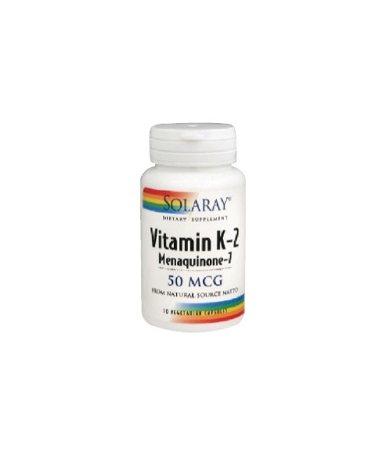Vitamina K2 (menaquinone7) - 30 cápsulas

Descripción
La Menaquinona 7 obtenida de la soja fermentada (Natto), es la forma m