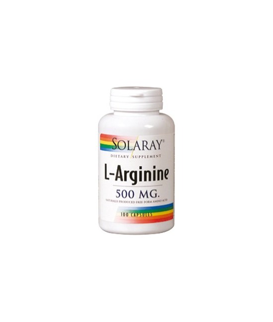 L-Arginine 500 mg. - 100 cápsulas

Descripción
Este complemento se obtiene por un proceso natural de fermentación microbioló