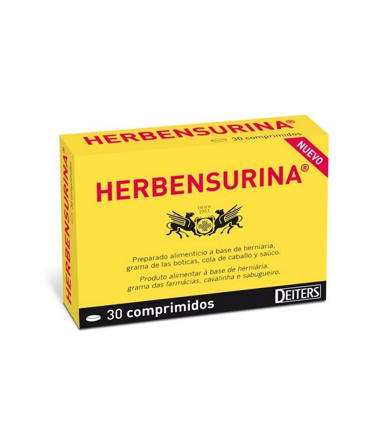 DESCRIPCIÓN:
Herbensurina Comprimidos es un preparado alimenticio en forma de comprimidos, a base de extractos de vegetales tr