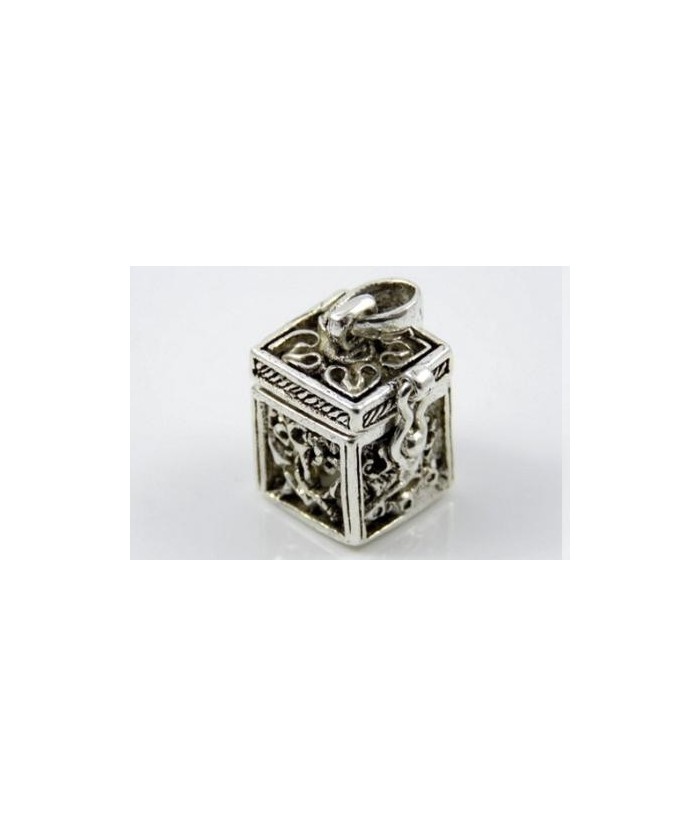 ES.COFRE DE LOS DESEOS DE PLATA CUBO MINI