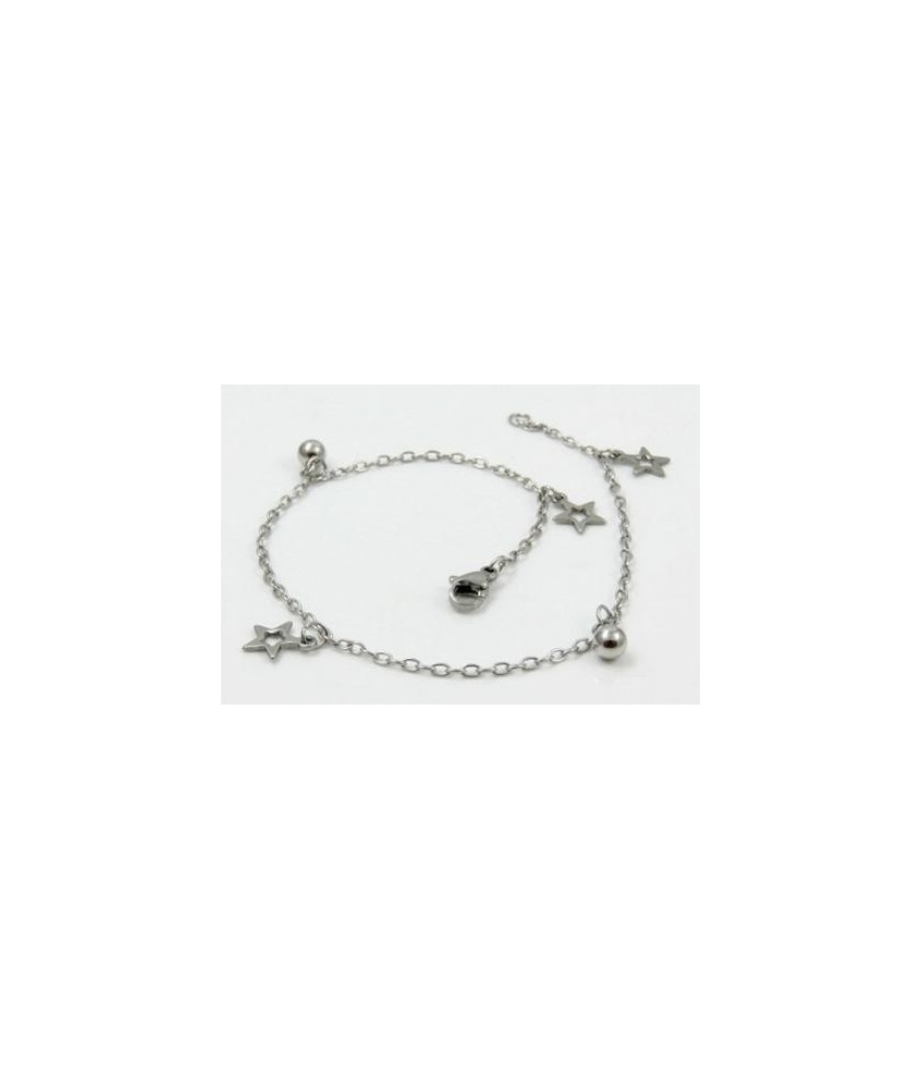 TOBILLERA ESTRELLAS DE ACERO 25 CM.

Ref. 69129254200-11