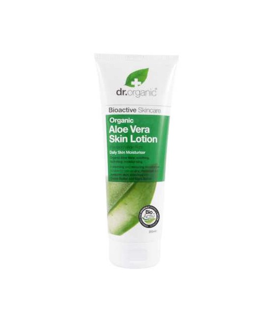 Aloe Vera Skin Lotion
Una loción hidratante a base de Aloe Vera orgánico
enriquecido con manteca de cacao, manteca de karité,
