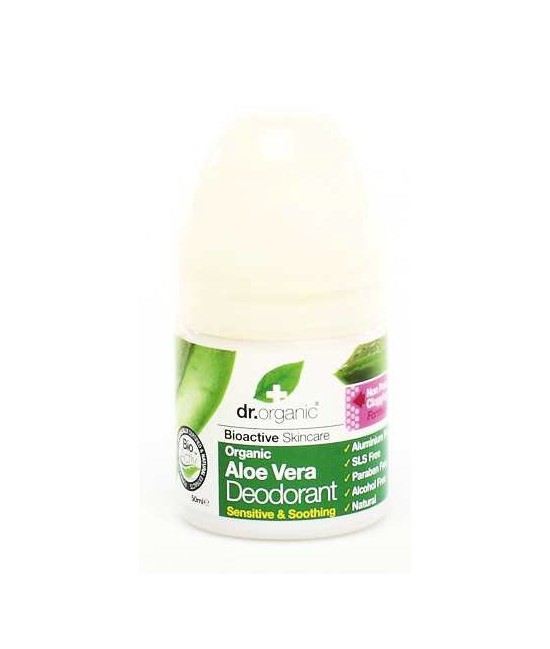 Aloe Vera Deodorant
Desodorante líquido en roll-on, desinfectante y antibacteriano, con
beneficios impresionantes para el cui