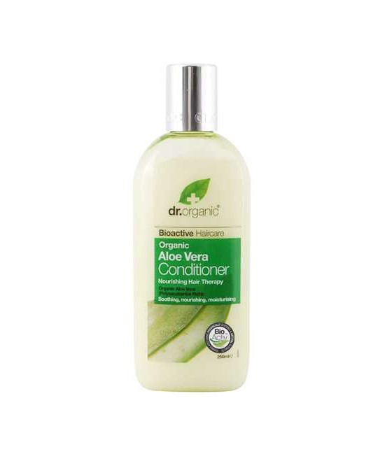 Aloe Vera Conditioner
Un acondicionador calmante adecuado para todo tipo de cabello,
formulado con Aloe Vera orgánica, mantec