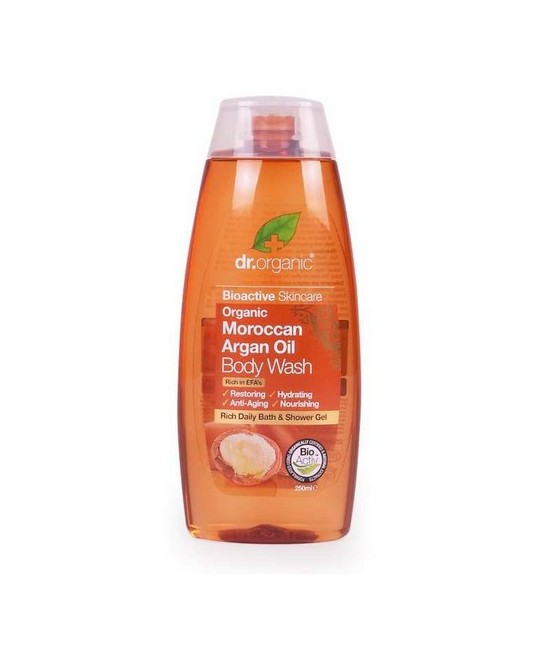 Moroccan Argán Oil Body Wash
Gel de ducha de uso diario a base de aceite de Argán, hidratante, antiedad
y nutritivo. Orgánica