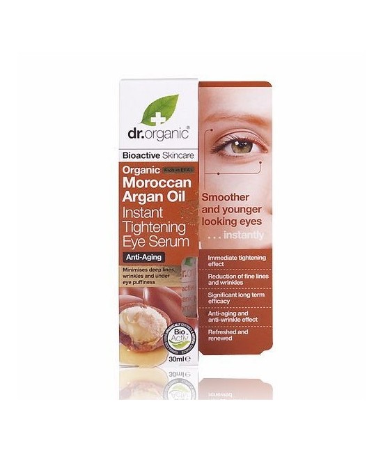 Moroccan Argán Instant Tightening Eye Serum
Suero sinérgico intensivo de ojos y antiarrugas, que minimiza las líneas
profunda