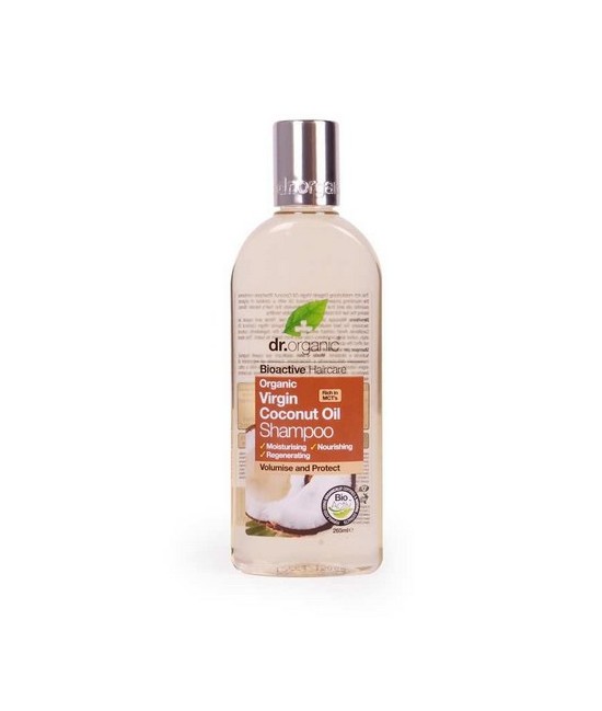 Virgin Coconut Oil Shampoo
El champú de Aceite de Coco Virgen Orgánico protege y crea volumen
en el cabello. El champú de Ace
