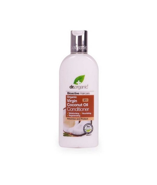Vigin Coconut Oil Conditioner
Acondicionador que aporta volumen y protección, formulado con
Aceite de Coco Virgen Orgánico, r