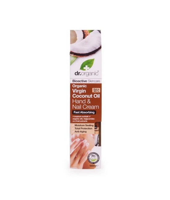 Virgin Coconut Oil Hand and Nail Cream
Combinando nuestra galardonada mezcla de ingredientes bioactivos,
naturales y orgánico