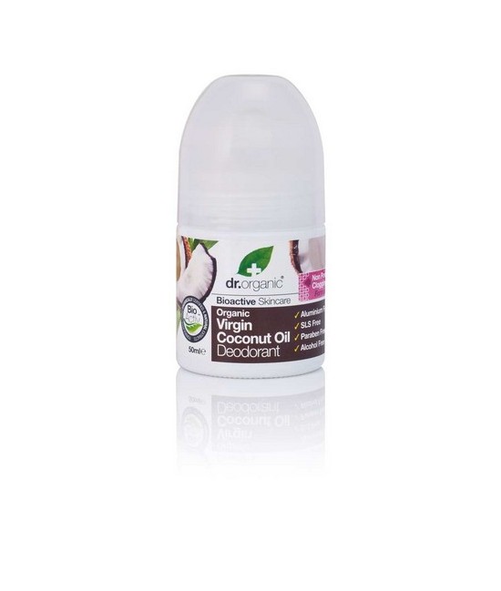 Virgin Coconut Oil Deodorant
Desodorante líquido en roll on, extremadamente suave pero muy efectivo,
con beneficios de cuidad
