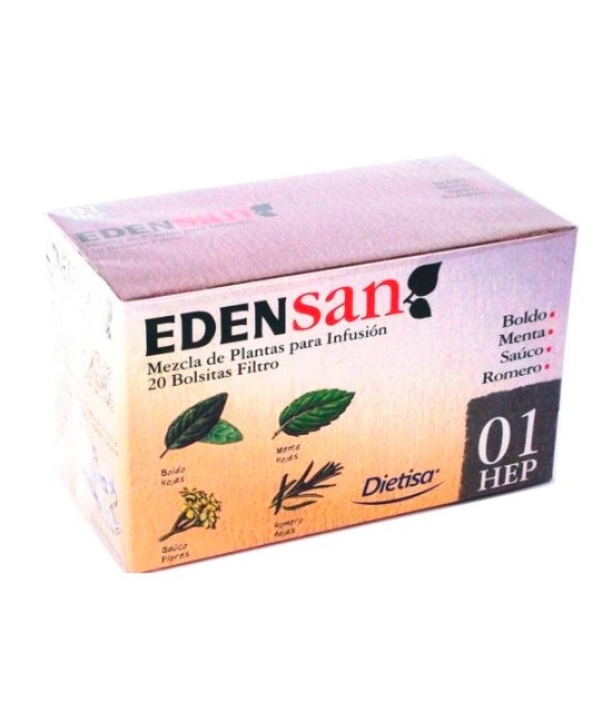 CARACTERÍSTICAS:
Mezcla de plantas secas con funciones hepáticas y biliares.
INGREDIENTES:
Peumus boldus Mol. (Boldo) hojas 