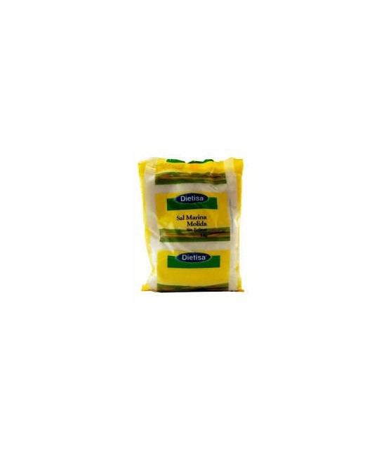 CARACTERÍSTICAS:
Sal marina molida.
PRESENTACIÓN:
Bolsas con 1 kg
INGREDIENTES:
Sal marina 100%, antiaglomerante (E-535).