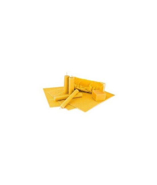 VE.CERA ABEJA VIRGEN BLOQUE 1 Kg APROX.