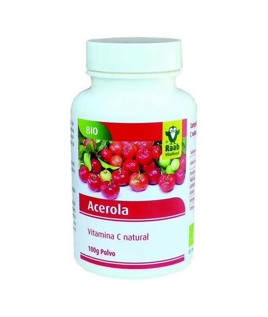SIN GLUTEN SIN LACTOSA VEGANO
CON VITAMINA C NATURAL DE LA CEREZA ACEROLA